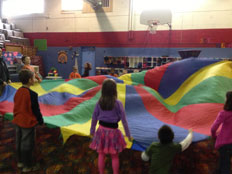 Parachute in The Gym