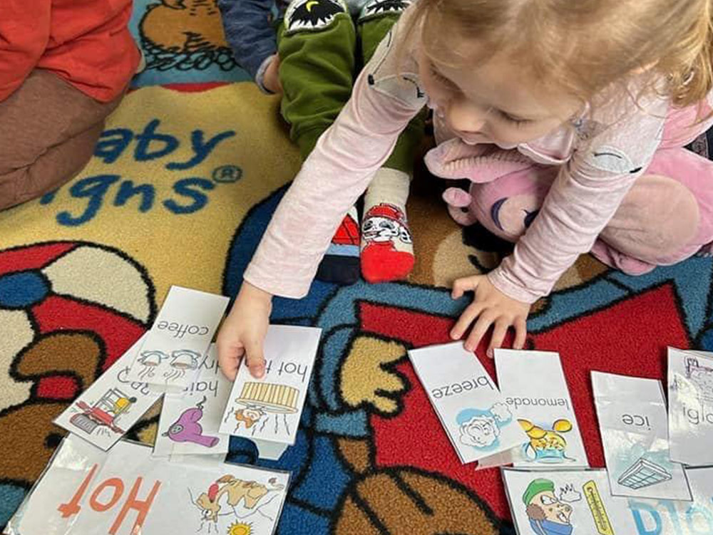 2-Year-Old Room - 2-year-old with large eyes