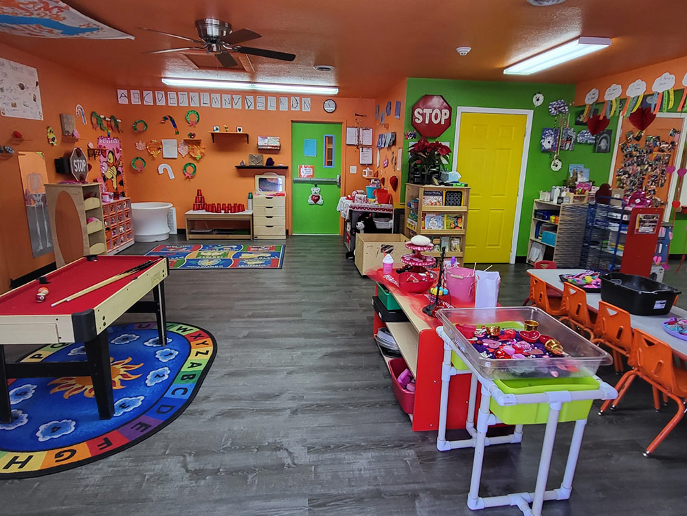 Entrance at Robin's Nest Learning Center in Carterville, Illinois