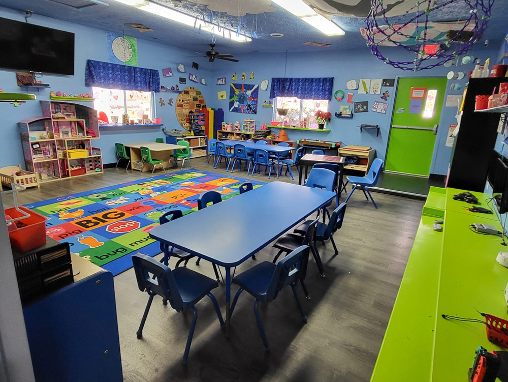 Entrance at Robin's Nest Learning Center in Carterville, Illinois