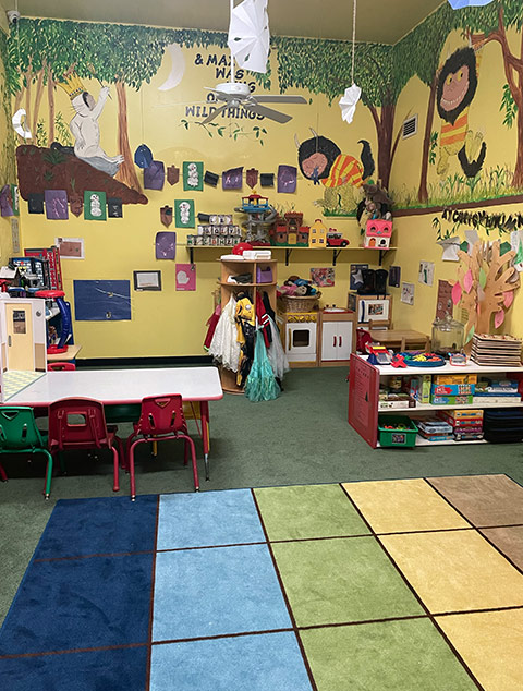 Classroom at Robin's Nest Learning Center in Carterville, Illinois