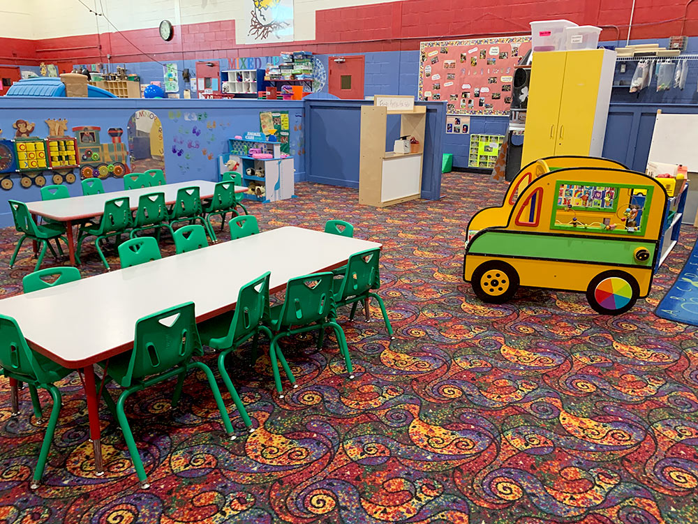 Classroom at Robin's Nest Learning Center in Carterville, Illinois