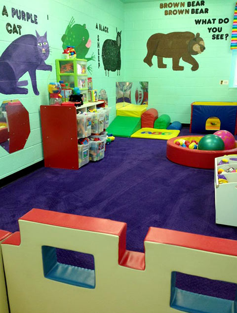 Classroom at Robin's Nest Learning Center in Carterville, Illinois