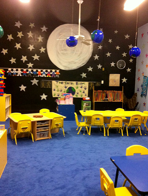 Classroom at Robin's Nest Learning Center in Carterville, Illinois