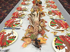 Excursions and Special Events - Grandparents Thanksgiving Supper
