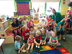 Excursions and Special Events - Easter Bunny & egg hunt