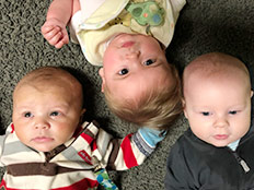 The Brown Bear Room - Baby faces at Robins Nest Learning Center