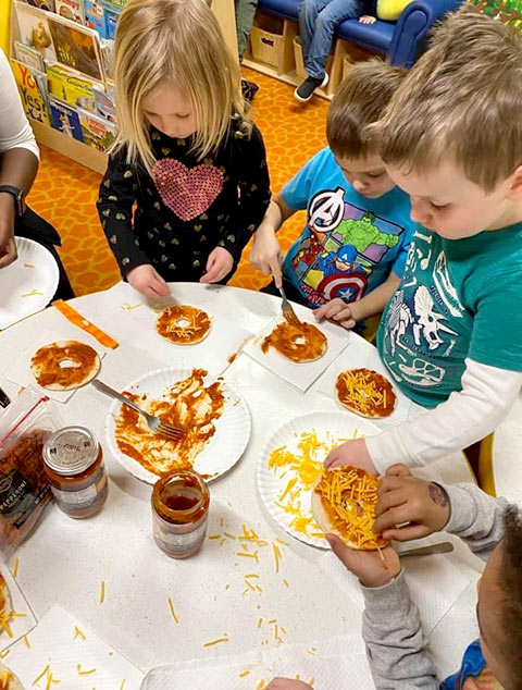 PreSchool - Kids playing at Robins Nest Learning Center