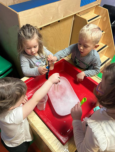 PreSchool - Kids playing at Robins Nest Learning Center