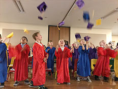 PreSchool - graduation at Robins Nest Learning Center